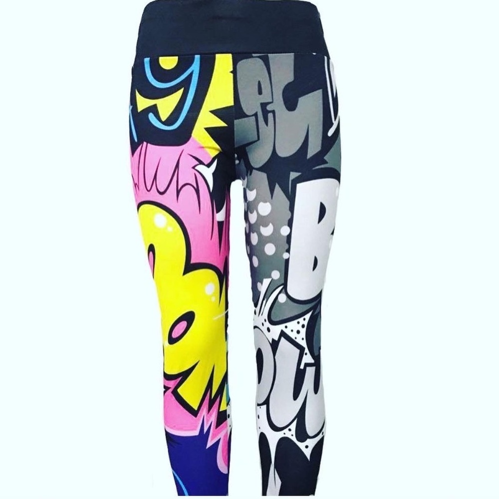 Runwaylookz 90’s style high waist yoga pants
